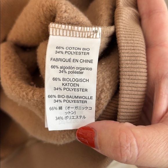 Vuori Restore Oversized Hoodie goldenrod Tan Sweatshirt soft cozy women LG NWT - Picture 12 of 12